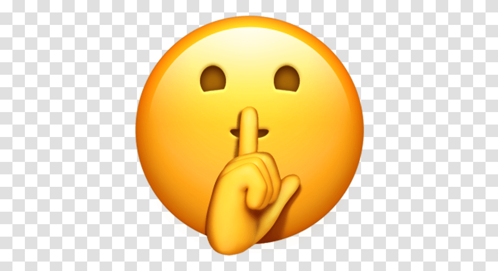 Emoji Check Out The New Ios 1 Emoji For Shh Emoji Transparent Png