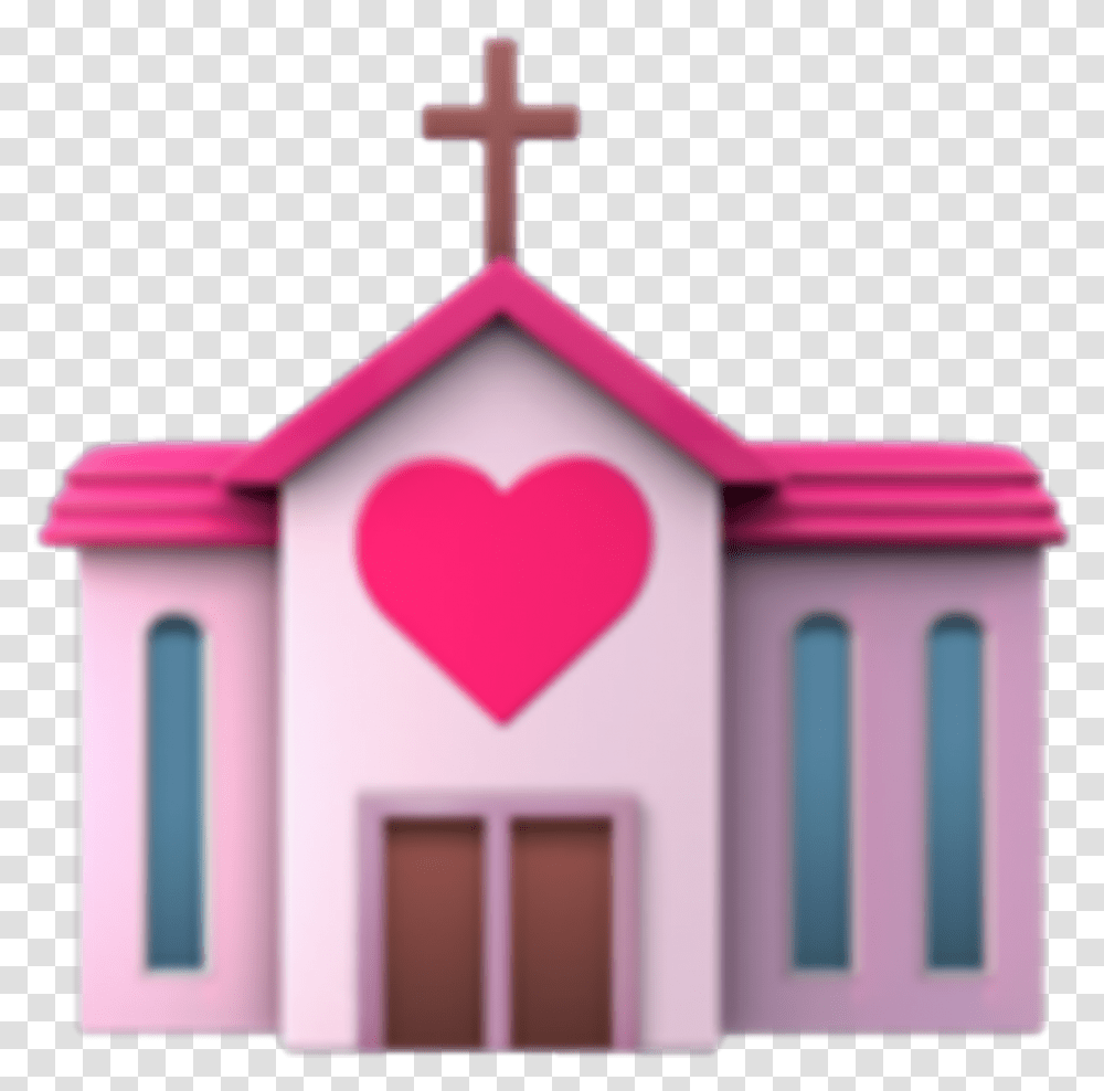 Emoji Church Nichememe Wedding Church Emoji, Building, Architecture, Cross Transparent Png