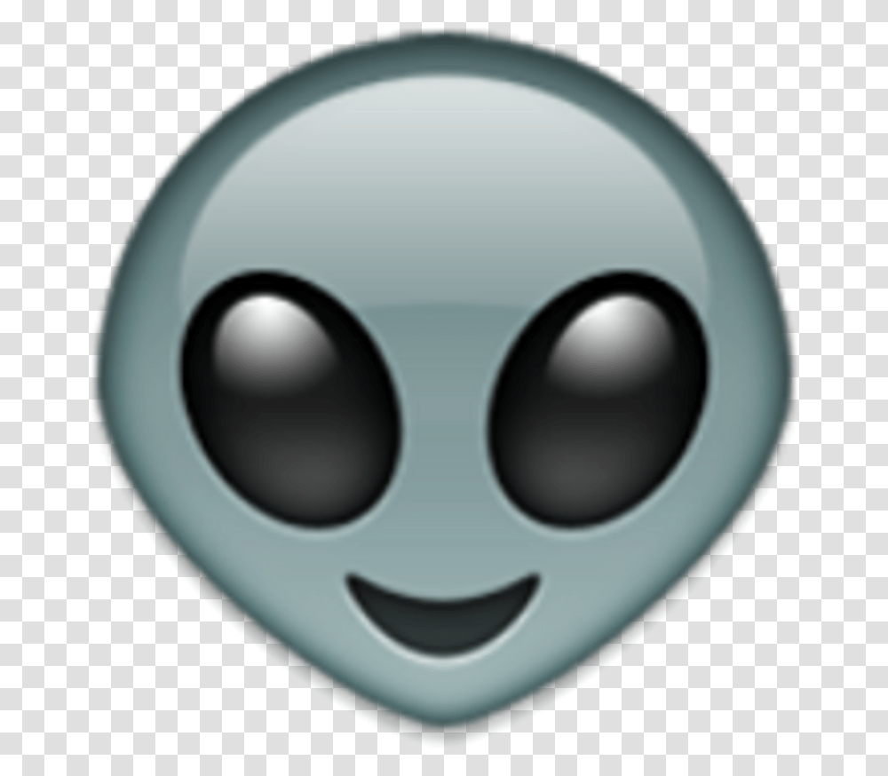 Emoji Clipart Alien Alien Emoji, Sphere, Disk, Head Transparent Png