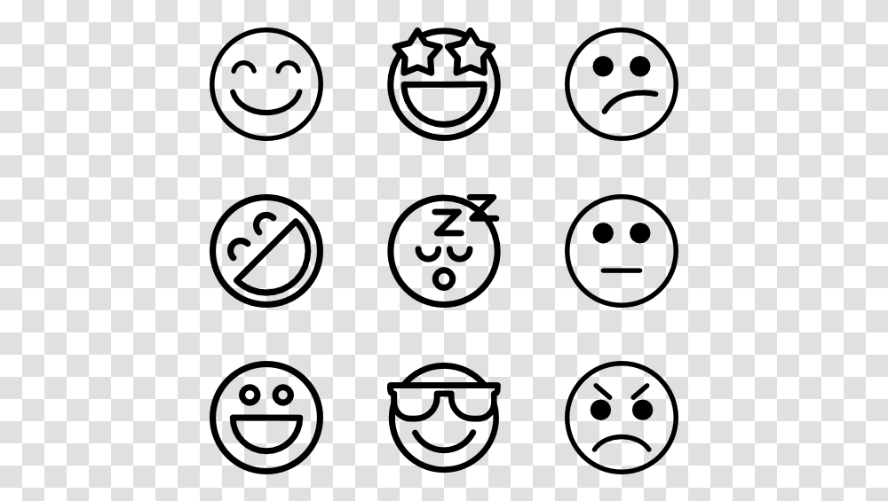 Emoji Clipart Black And White Emoji Pictures Clip Art Black And White Transparent Png