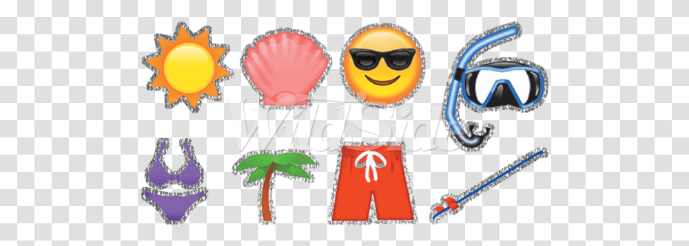 Emoji Clipart Glitter, Sunglasses, Leisure Activities Transparent Png