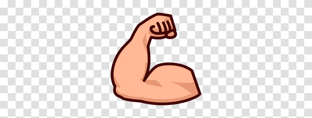 Emoji Clipart Muscle, Arm, Hand Transparent Png