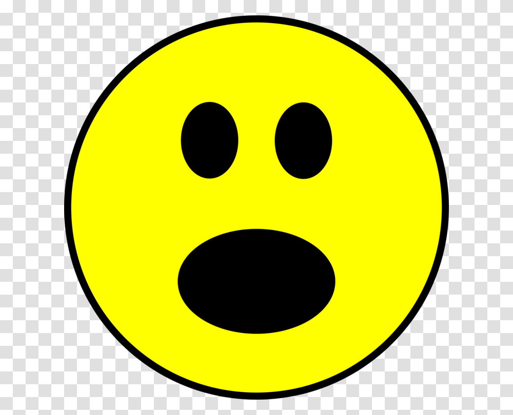 Emoji Clipart Surprised Surprised Smiley Clipart, Pac Man, Batman Logo Transparent Png
