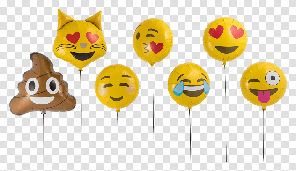 Emoji Collection Cartoon, Balloon, Sweets, Food, Confectionery Transparent Png