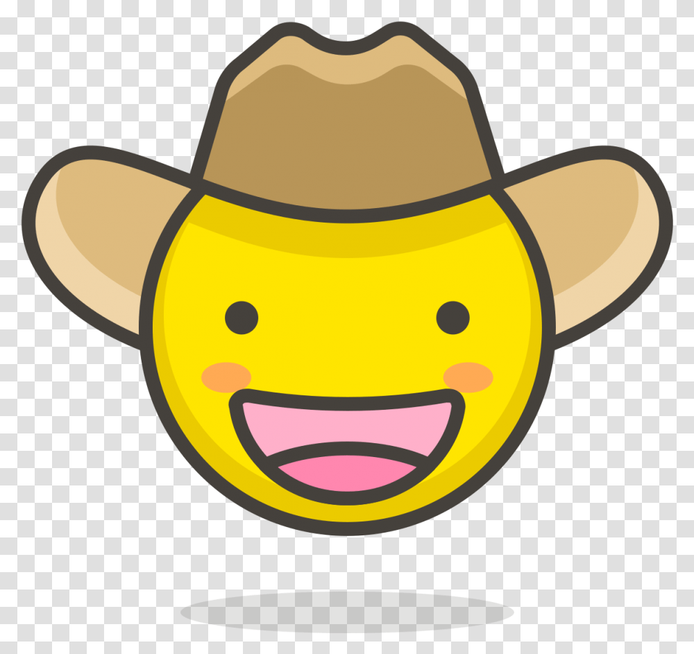 Emoji Cowboy Hat Cute, Apparel Transparent Png