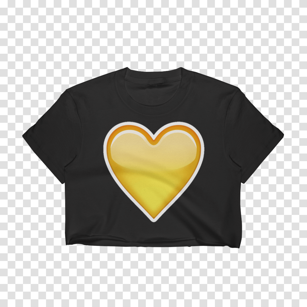 Emoji Crop Top T Shirt, Apparel, T-Shirt, Sleeve Transparent Png