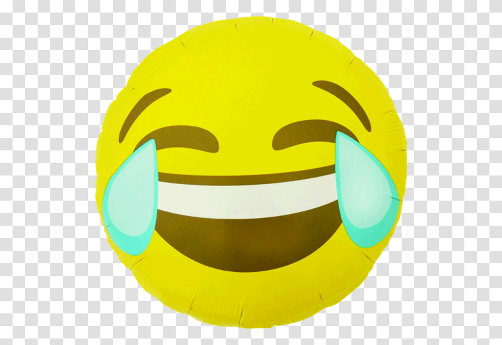 Emoji Crying Laughing Pakket Crying Laughing Emoji Balloon, Tennis Ball, Sport, Sports, Logo Transparent Png
