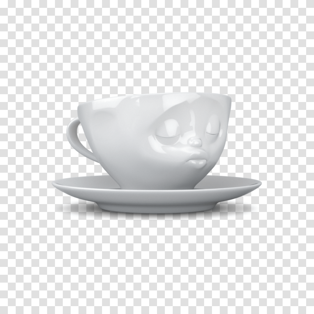 Emoji Cup Kiss Chocolate More Delights, Saucer, Pottery, Coffee Cup Transparent Png