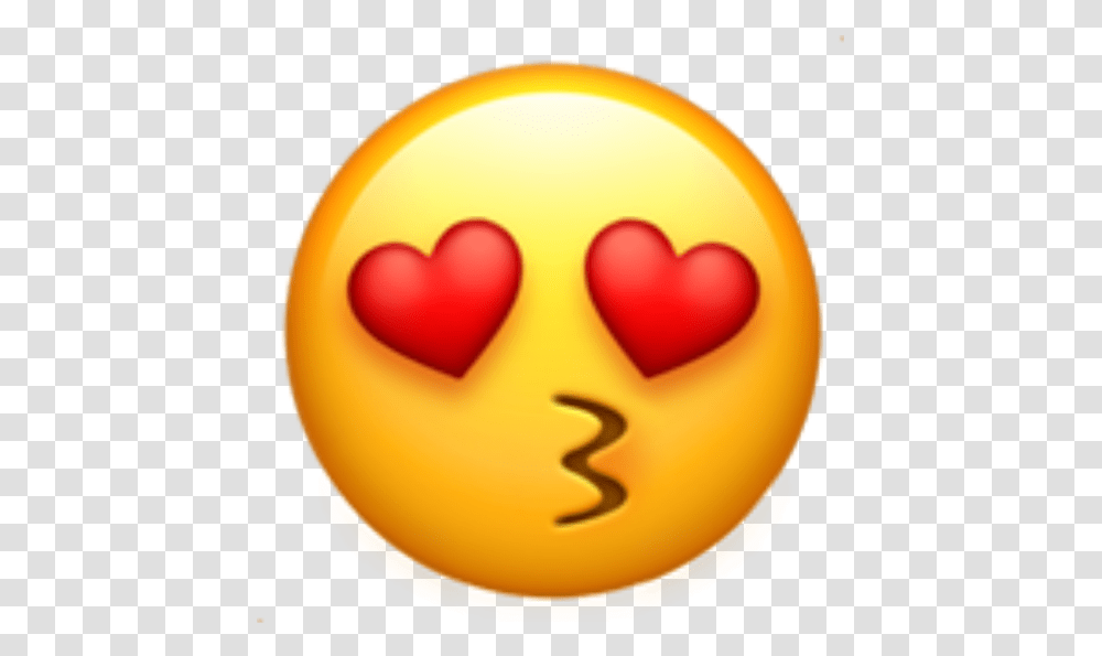 Emoji Cute Edit Kissyou Kiss Kissy Heart Hearteyes Emoji Smiley Face Drawing, Logo, Plant, Photography Transparent Png