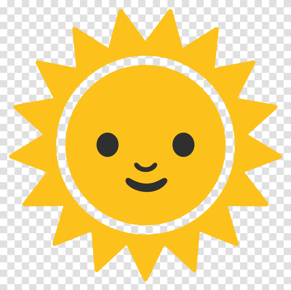 Emoji De Sol, Nature, Outdoors, Sun, Sky Transparent Png