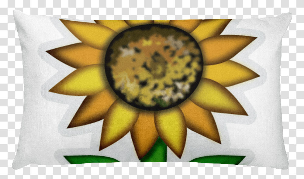 Emoji De Whatsapp Girasol Image Sunflower Emoji Tattoo, Plant, Fruit, Food, Blossom Transparent Png