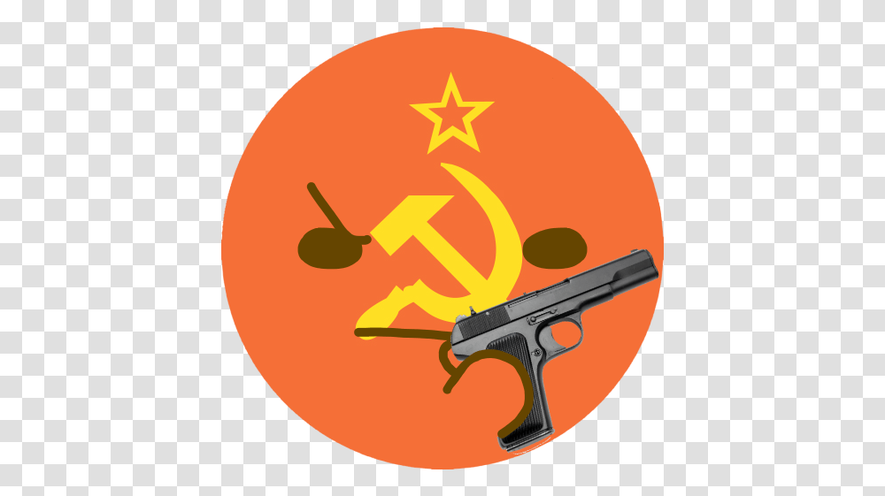 Emoji Directory Discord Street Soviet Union Flag, Gun, Weapon, Weaponry, Symbol Transparent Png