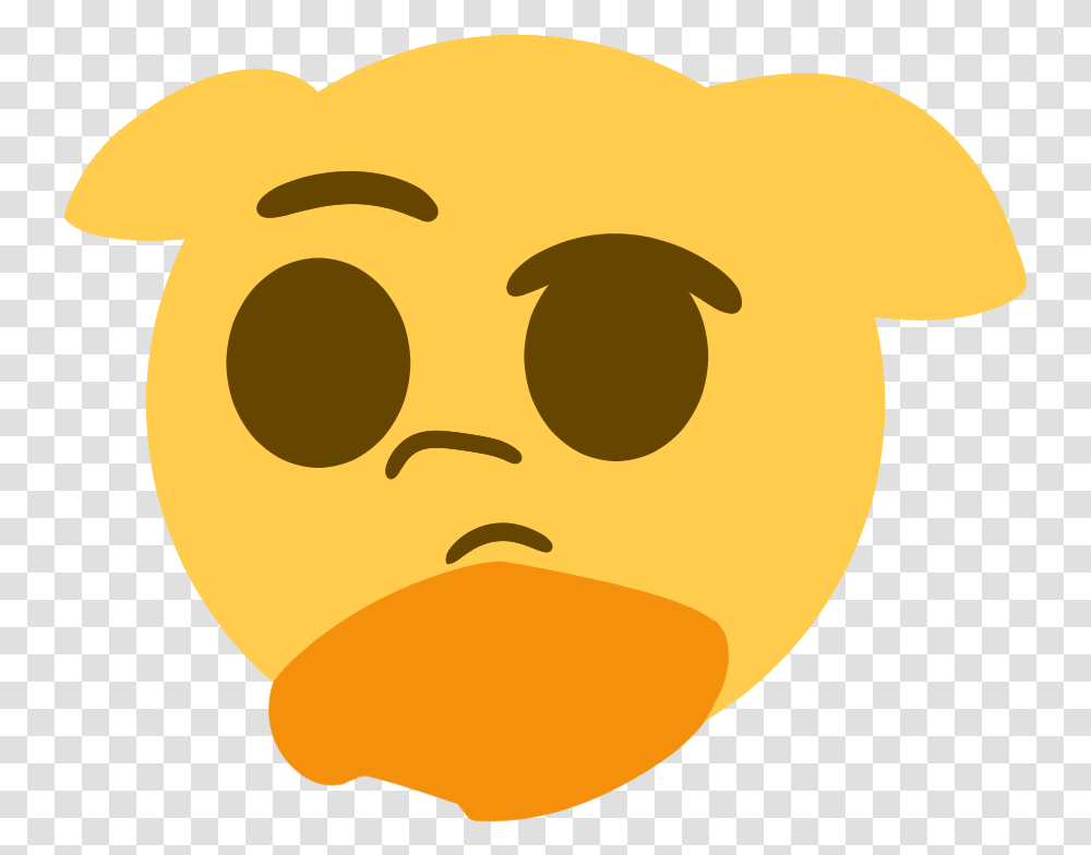 Emoji Discord No Background, Label, Face, Food Transparent Png