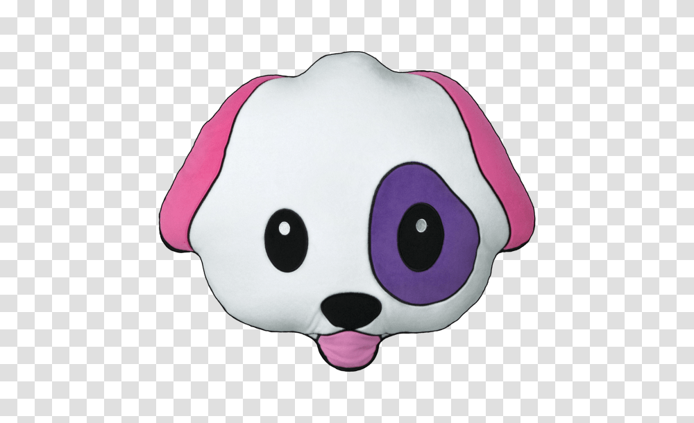 Emoji Dog Scented Embroidered Pillow Iscream, Plush, Toy, Cushion, Giant Panda Transparent Png