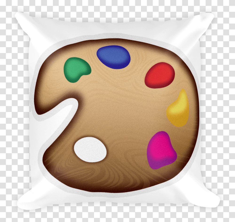 Emoji Download Paint Emoji Background, Pillow, Cushion, Palette, Paint Container Transparent Png