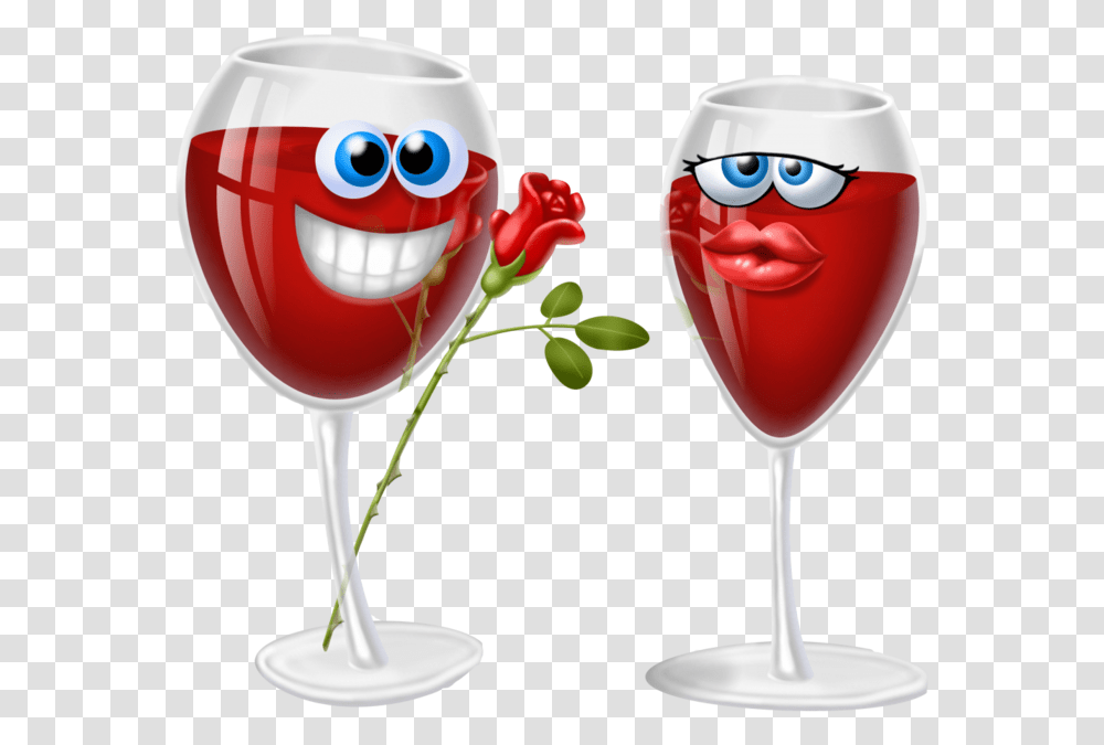 Emoji Drinking Wine, Glass, Alcohol, Beverage, Wine Glass Transparent Png