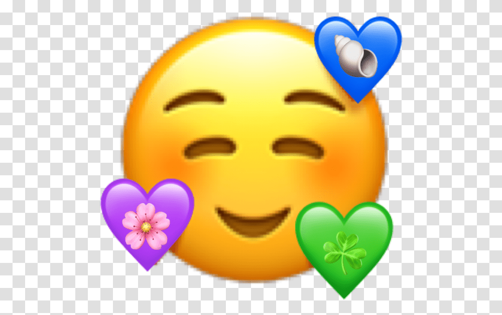 Emoji Emojheart Heart Edit Sweet Interesting Happy Emoji Edit, Ball, Peeps, Diwali Transparent Png