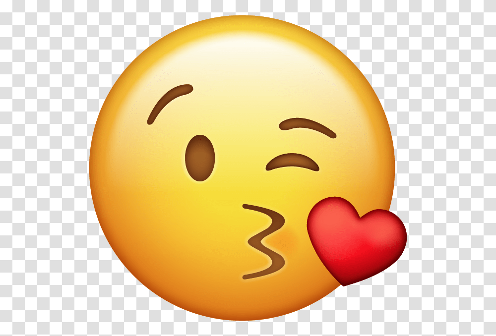 Emoji Emoji Kiss Emoji, Sweets, Food, Confectionery, Balloon Transparent Png