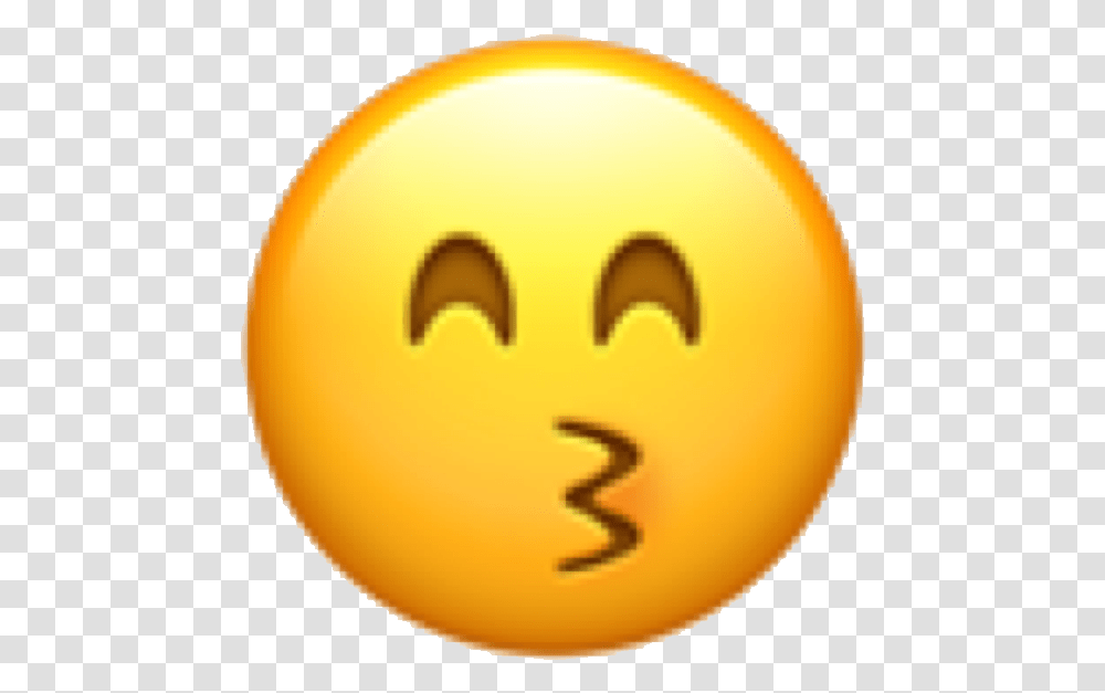 Emoji Emojicon Emote Face Emojiface Kiss Kissie Kissy Oops Emoji, Gold, Balloon, Label Transparent Png