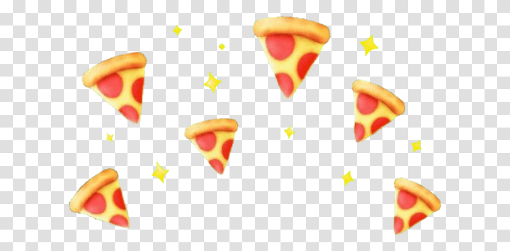 Emoji Emojicrown Crown Pizza Pizzaemoji Emojis Snapchat Filters, Triangle, Cone, Person, Human Transparent Png