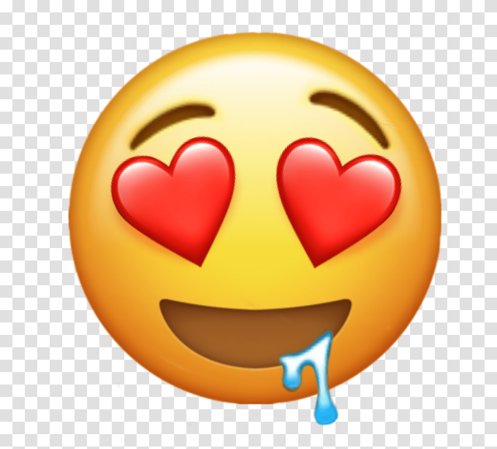 Emoji Emojiiphone Corazones Animoji Iphone Emoji Enamorado, Heart, Food, Pac Man, Balloon Transparent Png