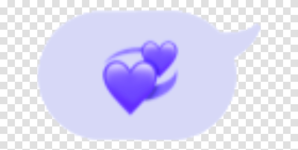 Emoji Emojis Emojisticker Emojistickers Purple Heart, Pillow, Cushion, Hand Transparent Png