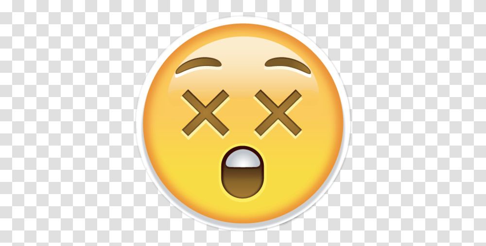 Emoji Emojis Emojisticker Emojiwhastapp Emojiedit Dizzy Face Emoji, Logo, Trademark, Food Transparent Png