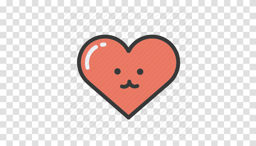 Emoji Emojis Emoticon Heart Hearts Love Valentines Icon, Cushion, Sweets, Food, Confectionery Transparent Png