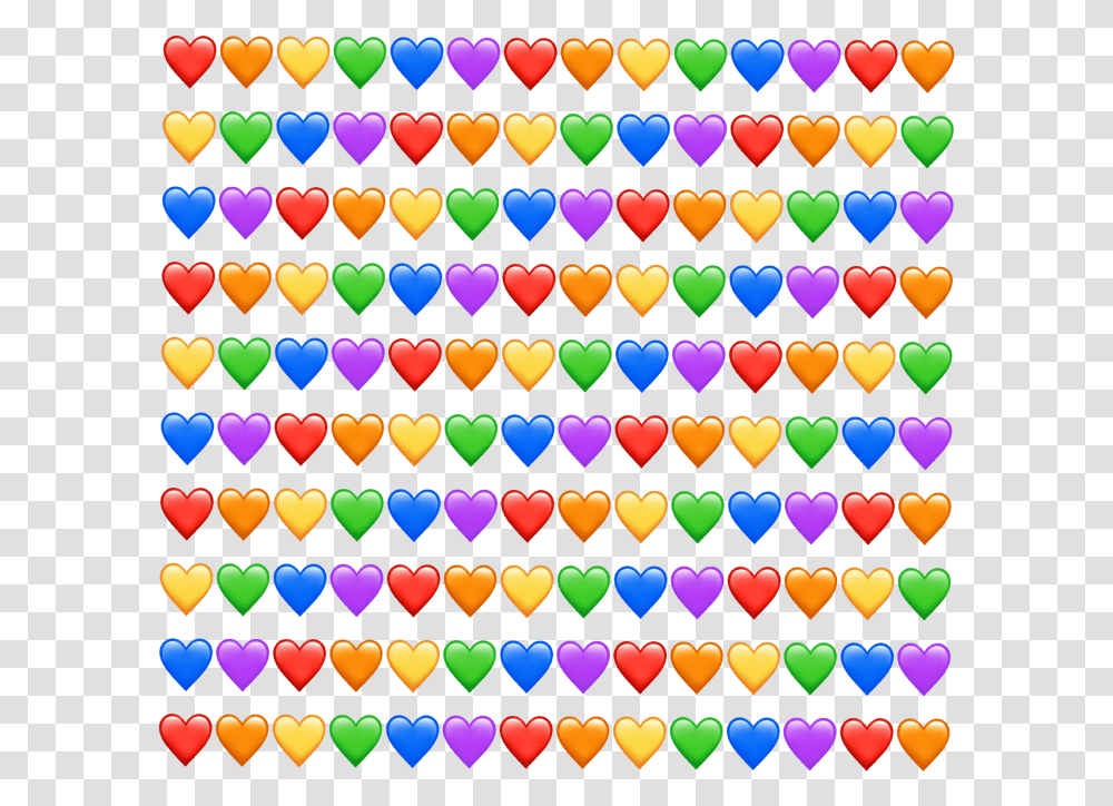Emoji Emojis Hearts Rainbow Background Red Orange Memes Te Enamoras De La Persona Equivocada, Apparel, Hat, Pattern Transparent Png