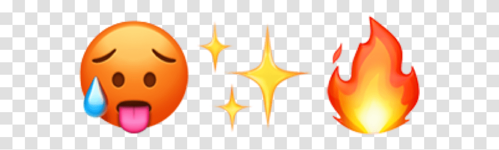 Emoji Emojis Imoji Hot Streak Fire Fireemoji Emoji Ios, Animal, Sea Life, Star Symbol, Invertebrate Transparent Png