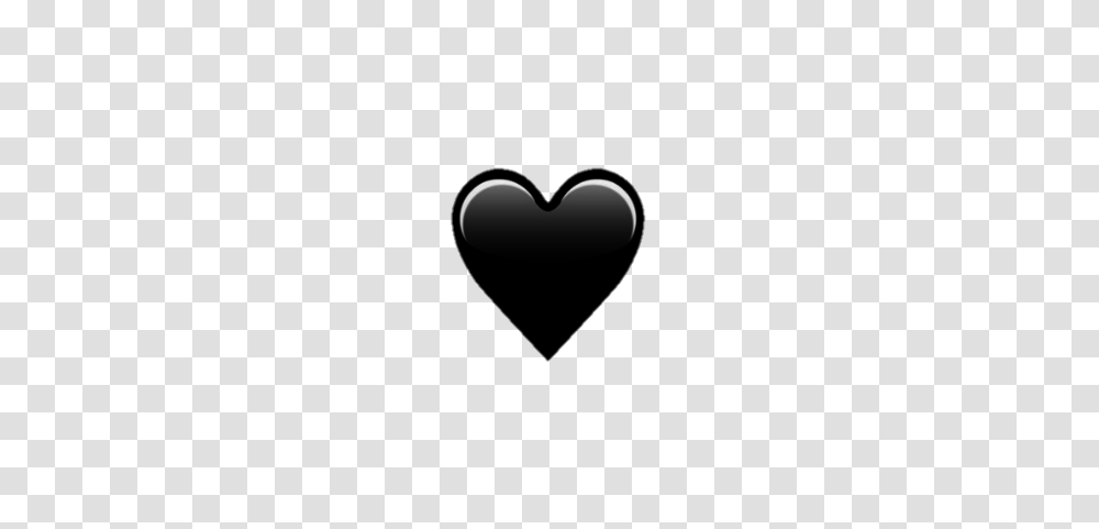 Emoji Emojis Iphoneemoji Black Heart Transparent Png