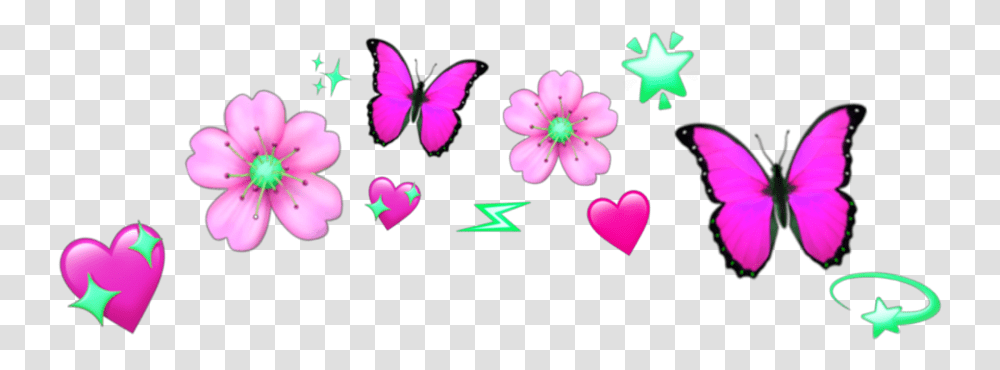 Emoji Emojis Tumblr Instagram Insta Aesthetic Background Blue Butterfly Emoji, Purple, Plant Transparent Png