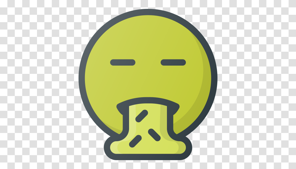 Emoji Emote Emoticon Emoticons Puke Icon, Light, Aircraft, Vehicle, Transportation Transparent Png