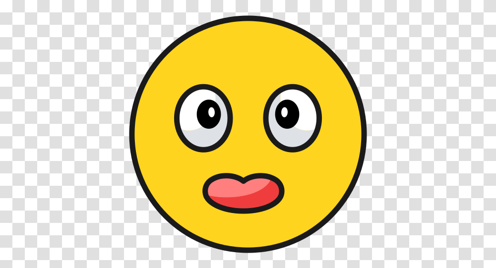 Emoji Emote Tongue Emoticon Free Happy, Mouth, Lip, Label, Text Transparent Png