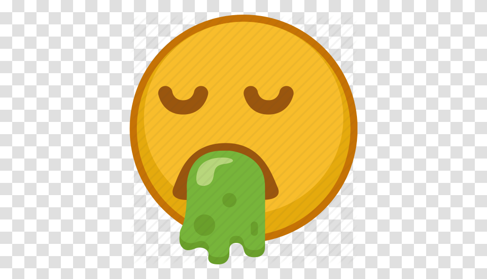 Emoji Emoticon Emoticons Expression Mood Smile Vomit Icon, Food, Sweets, Confectionery, Plant Transparent Png