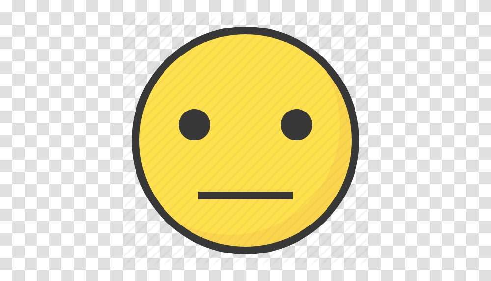 Emoji Emoticon Expression Face Meh Icon, Clock, Analog Clock, Light Transparent Png