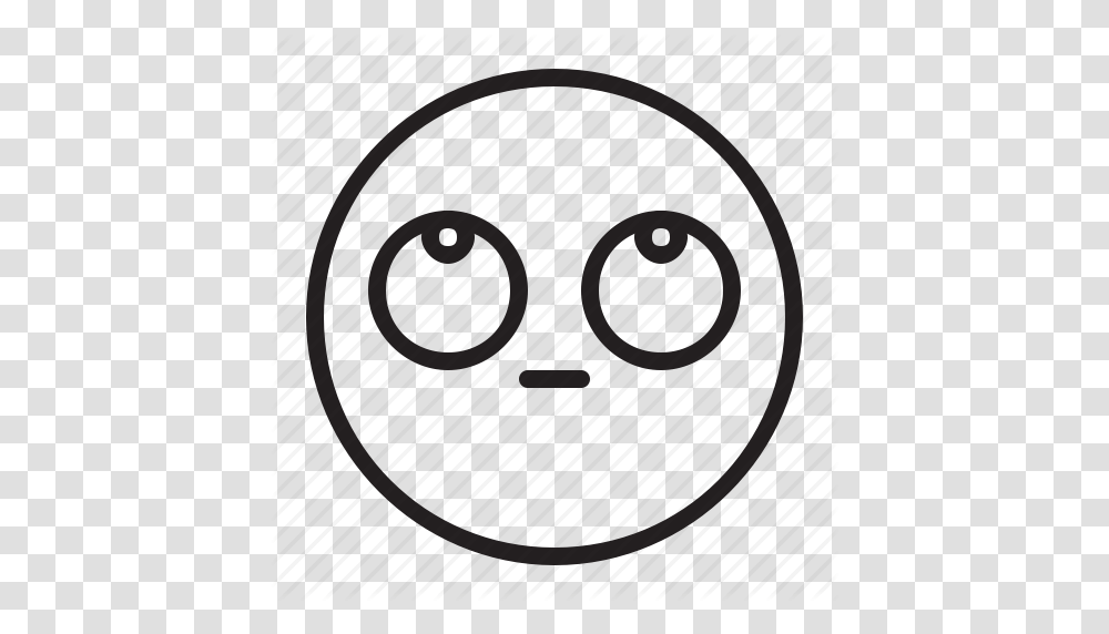 Emoji Emoticon Eyes Roll Icon, Electronics, Speaker, Clock Tower Transparent Png