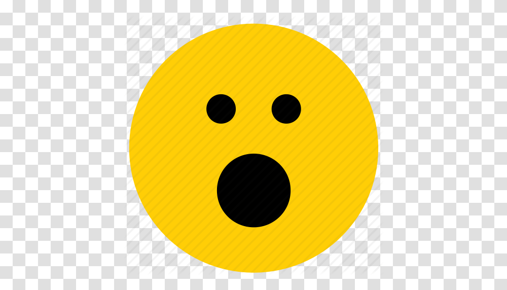 Emoji Emoticon Face Shock Shocked Surprise Icon, Sphere, Logo, Trademark Transparent Png