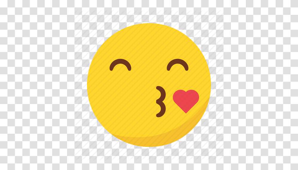 Emoji Emoticon Heart Kiss Icon, Number, Tennis Ball Transparent Png