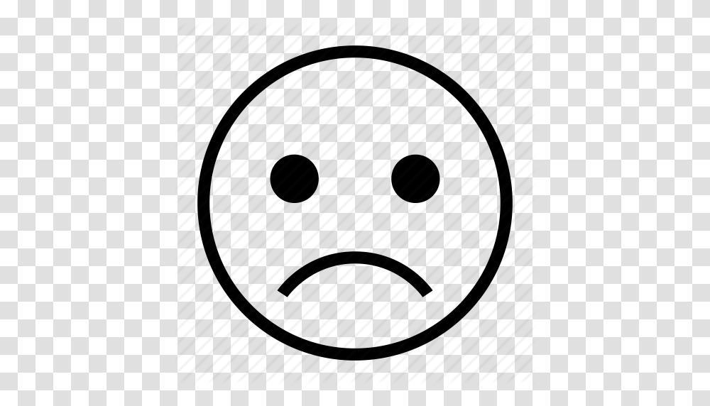 Emoji Emoticon Miserable Sad Unhappy Unsatisfied Icon, Sphere, Photography Transparent Png