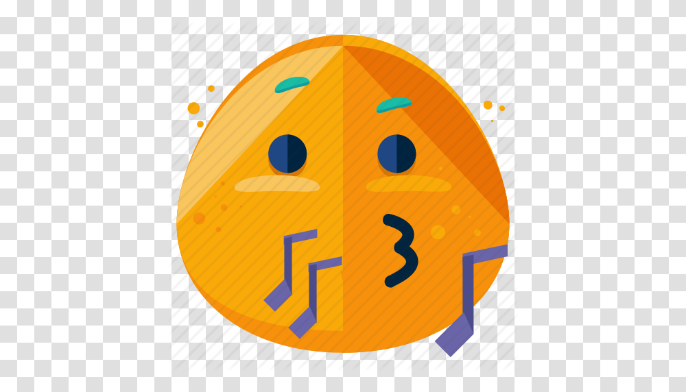 Emoji Emoticon Music Smiley Whistle Icon, Food, Plant, Sweets, Egg Transparent Png