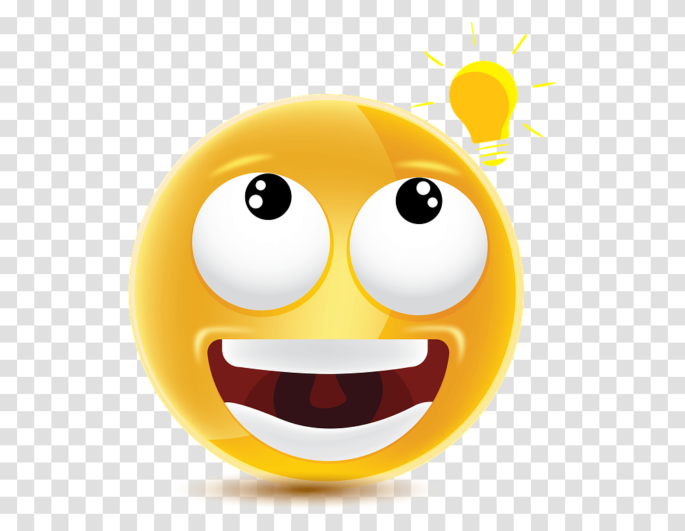 Emoji Emoticon Smiley Cartoon Face Happy Smile Smiley, Label Transparent Png