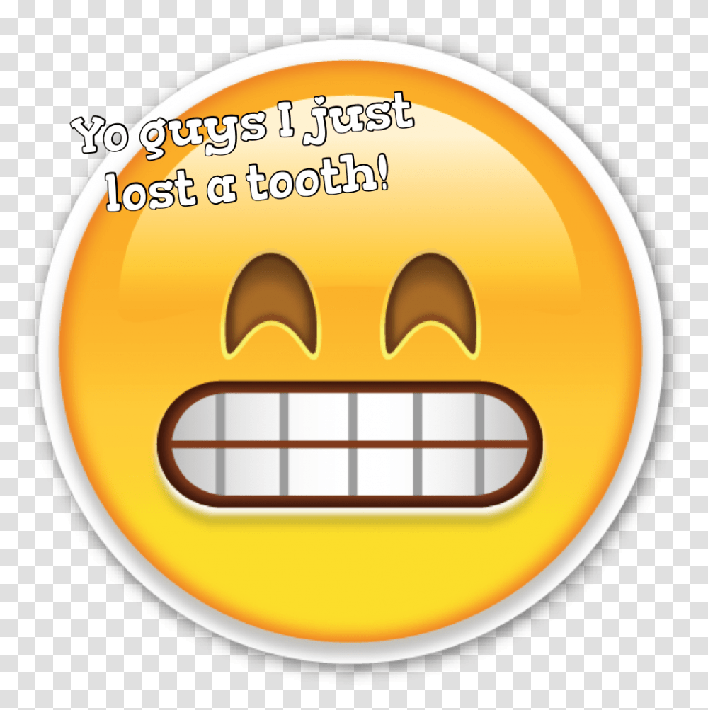 Emoji Emoticon Whatsapp Smiley Background Nervous Emoji, Disk, Label, Dvd Transparent Png