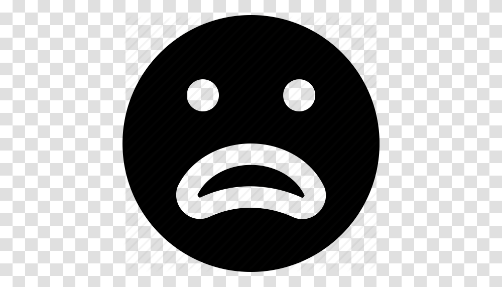 Emoji Emoticons Face Worried Icon, Bowling, Sport, Sports, Piano Transparent Png