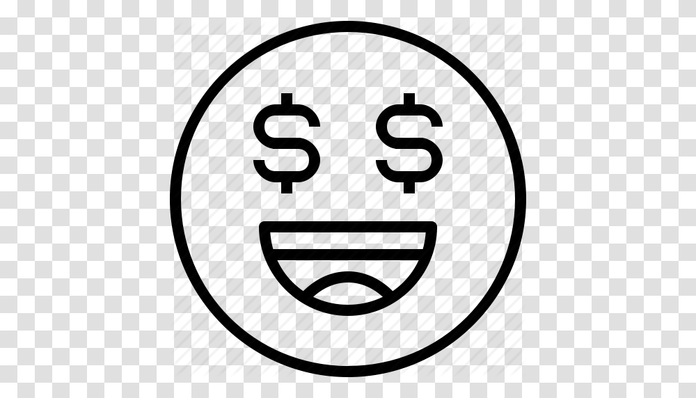 Emoji Emotion Face Money Status Icon Transparent Png