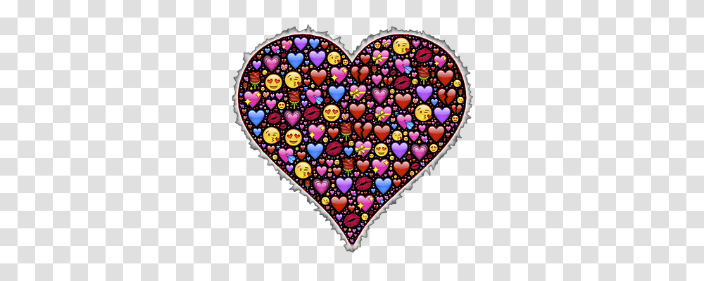 Emoji, Emotion, Heart, Rug Transparent Png