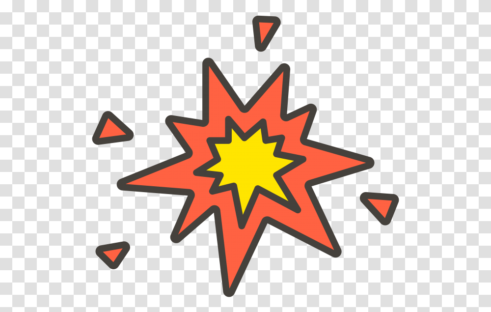 Emoji Explosion Icono, Star Symbol Transparent Png