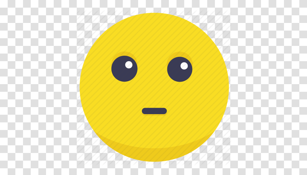 Emoji Expression Face Think Thinking Icon, Sphere, Pac Man Transparent Png