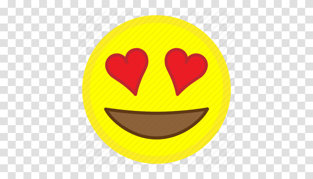 Emoji Eyes Face Heart Hovytech Love Smiling Icon, Label, Rubber Eraser, Light Transparent Png