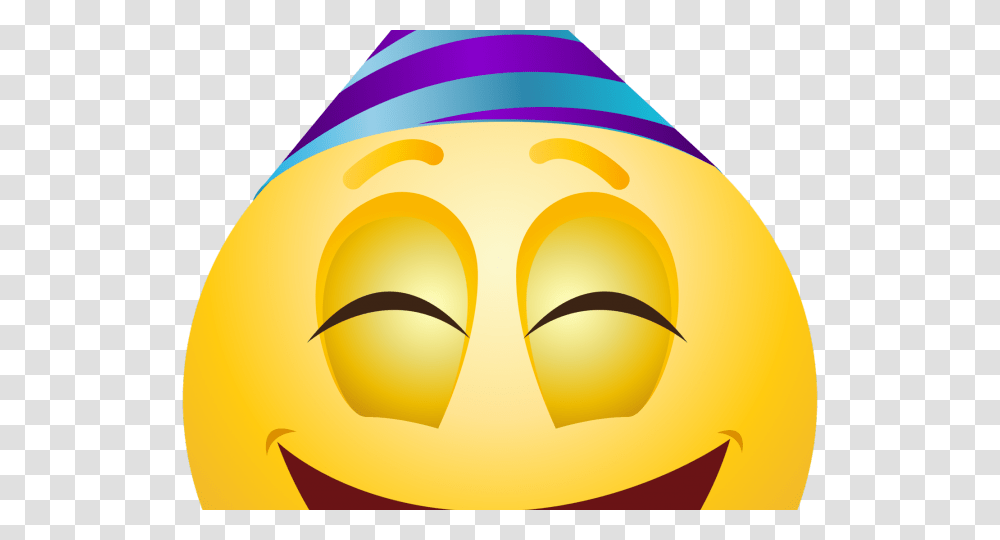 Emoji Face Clipart Party Hat Emoji Face, Apparel Transparent Png